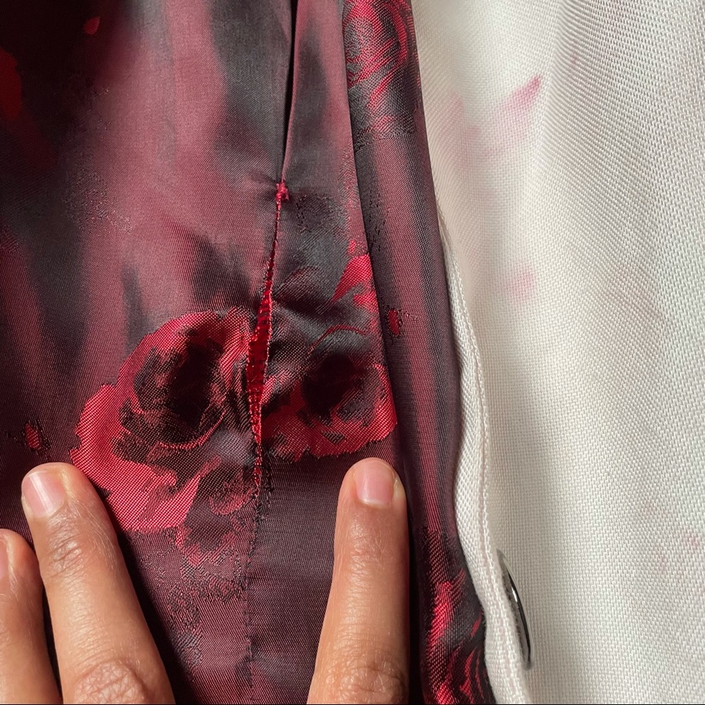 Hand Tie dyed vintage blazer jacket - Picture 12 of 16